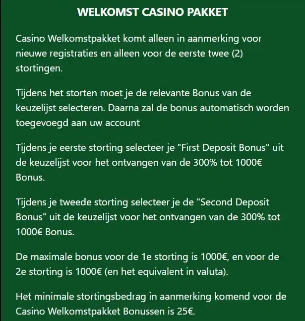 Slots Safari promotiepagina met het welkomstpakket en andere promoties